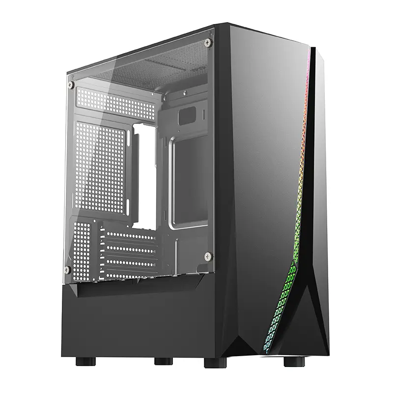S-H100 Case: Accommodates 5 Fans for Optimal Cooling