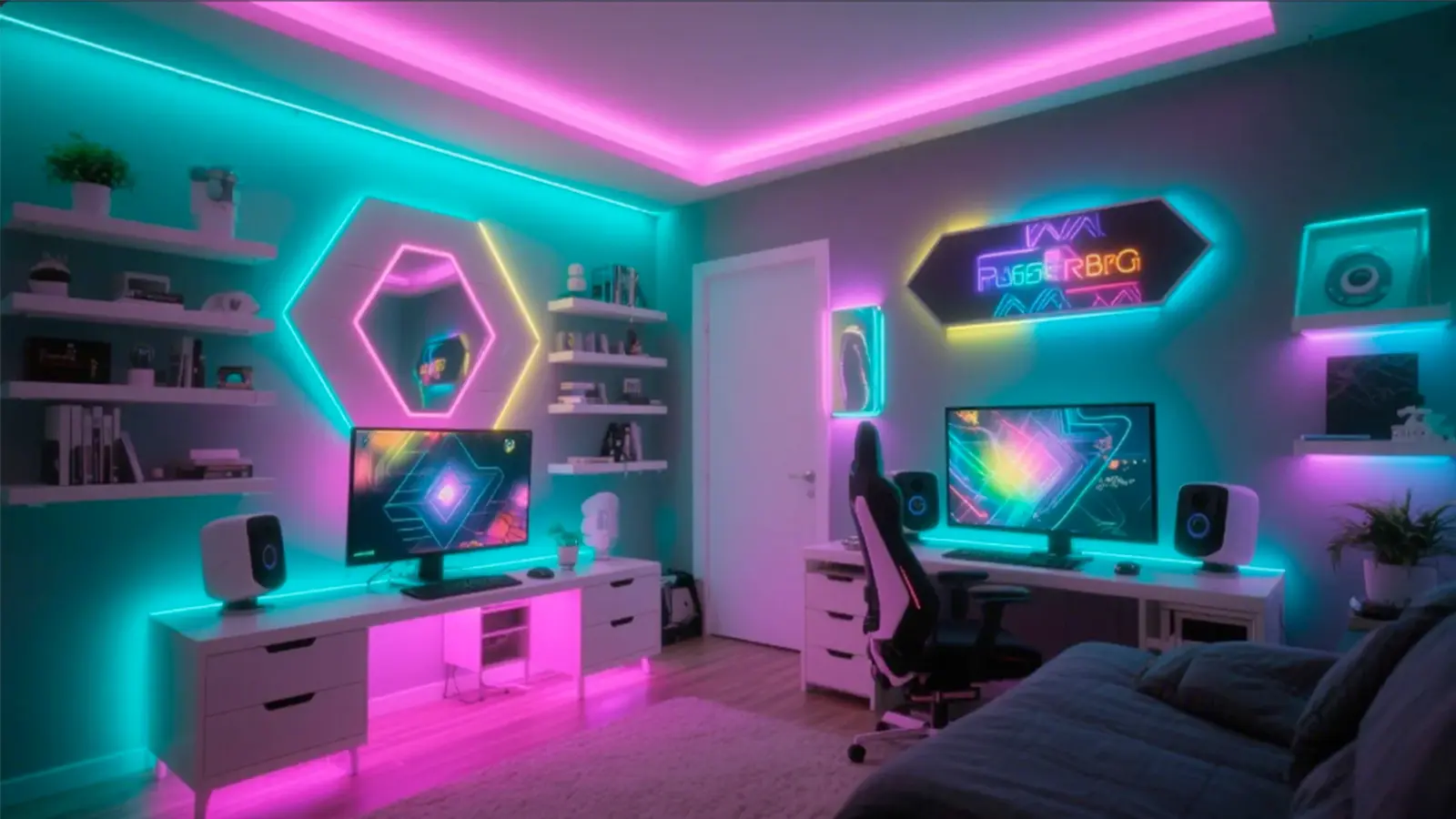 Customizable RGB lighting effects
