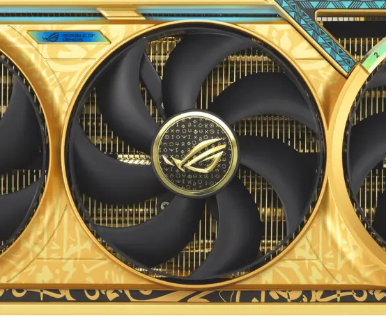  6.5 grams 24K gold graphics card