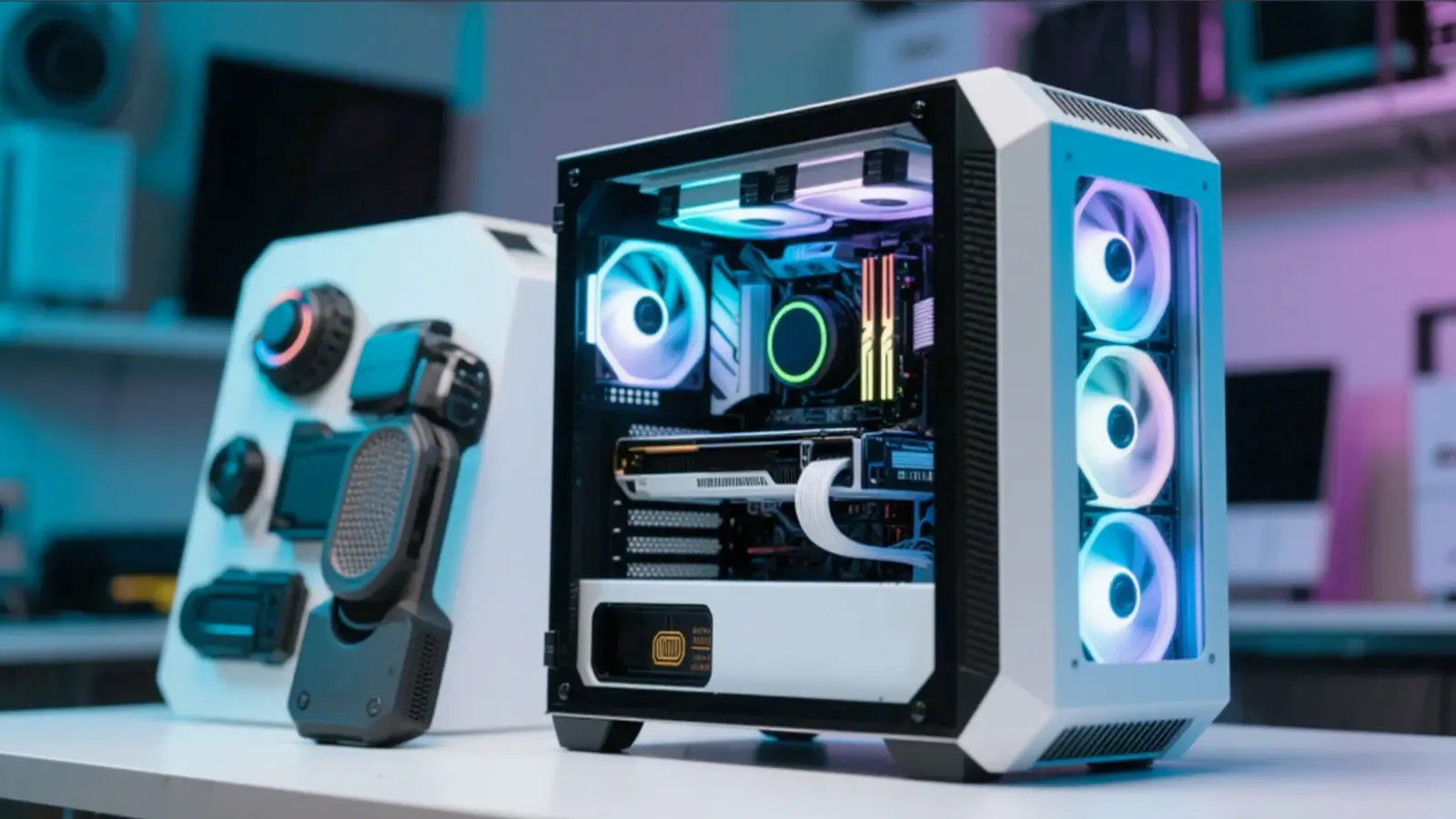 Compact ITX PC case