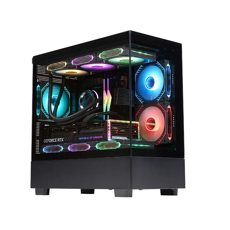 K-215Pro PC Case: Stylish Design & Optimal Cooling Solution
