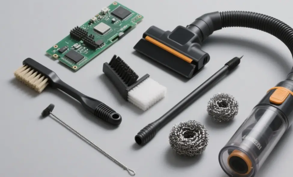 Computer motherboard cleaning
