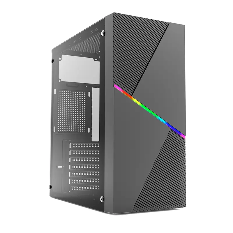 Dunao-L-W206  Compact ATX Case - Supports 335mm GPU, Dual HDD/SSD Bays, Optimized Airflow-1