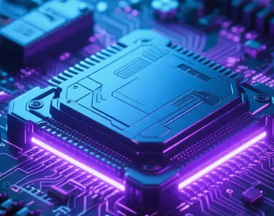 industrial motherboard close-up