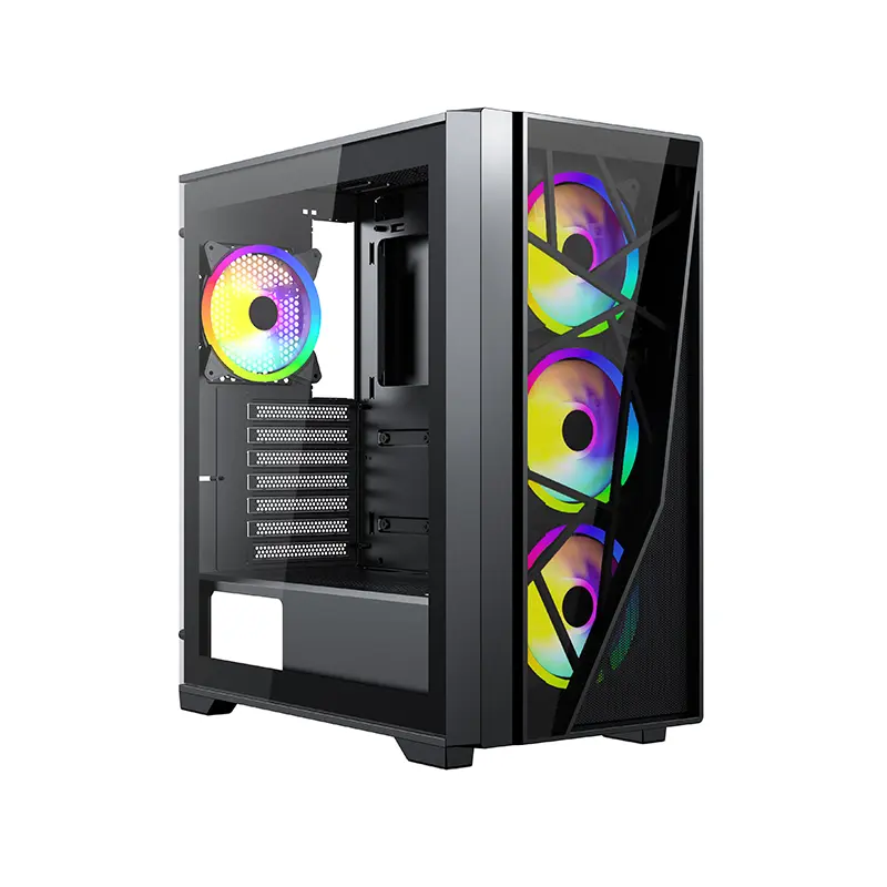 S-i7SE-32 ATX/M-ATX with multiple fan positions for heat dissipation.