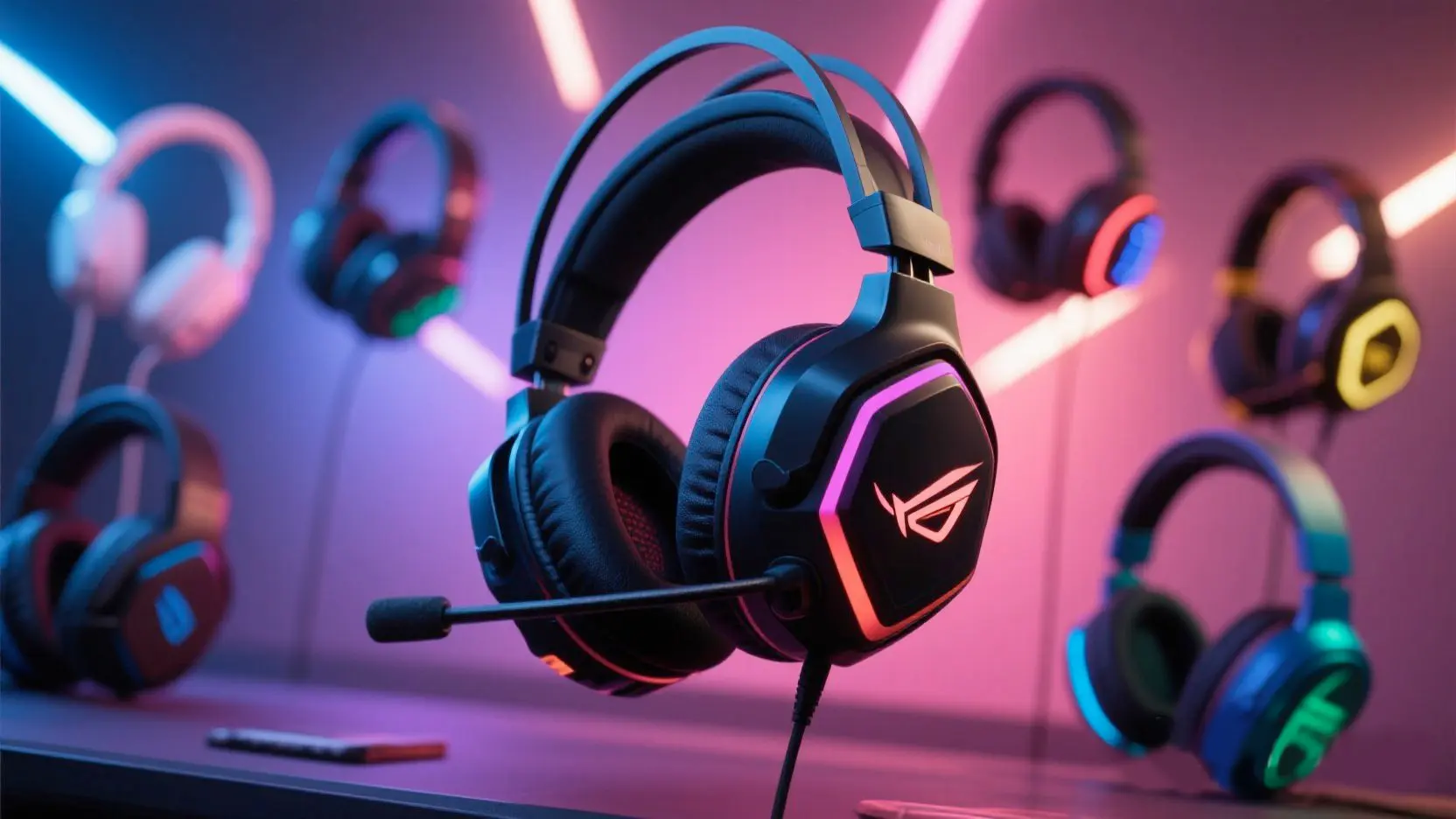  Gaming headset  Surround sound headset