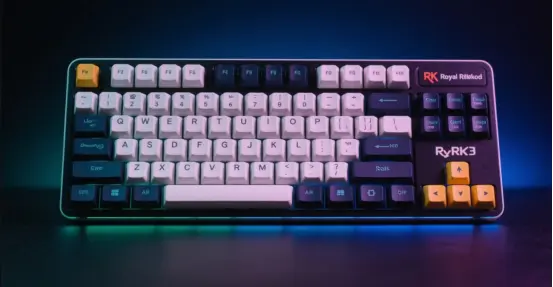 RK Royal Kludge RK61 compact mechanical keyboard