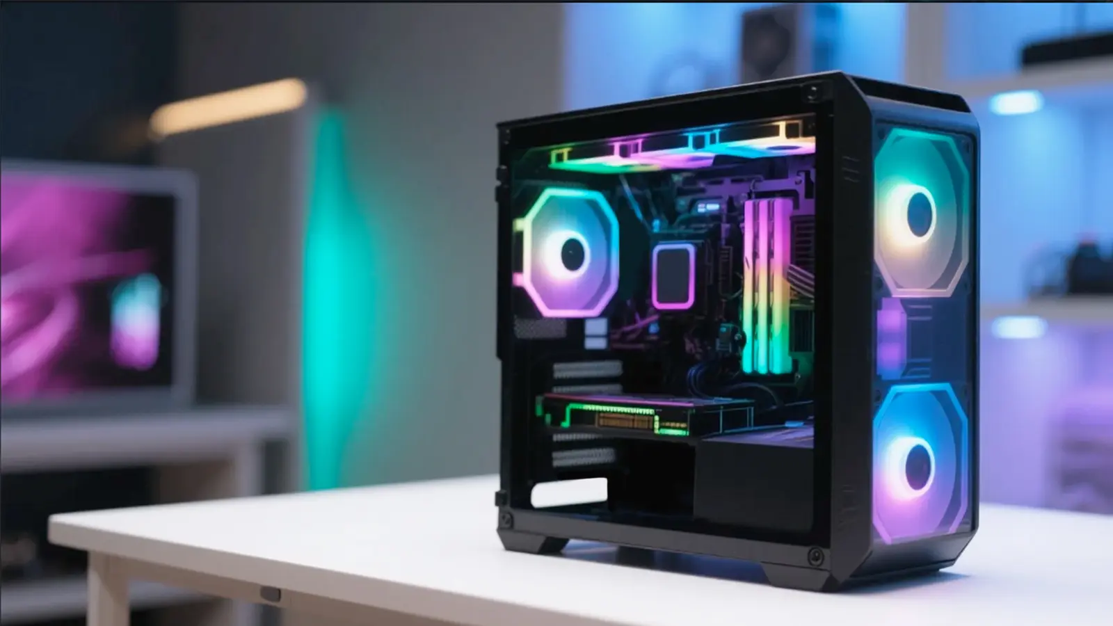 Compact PC case