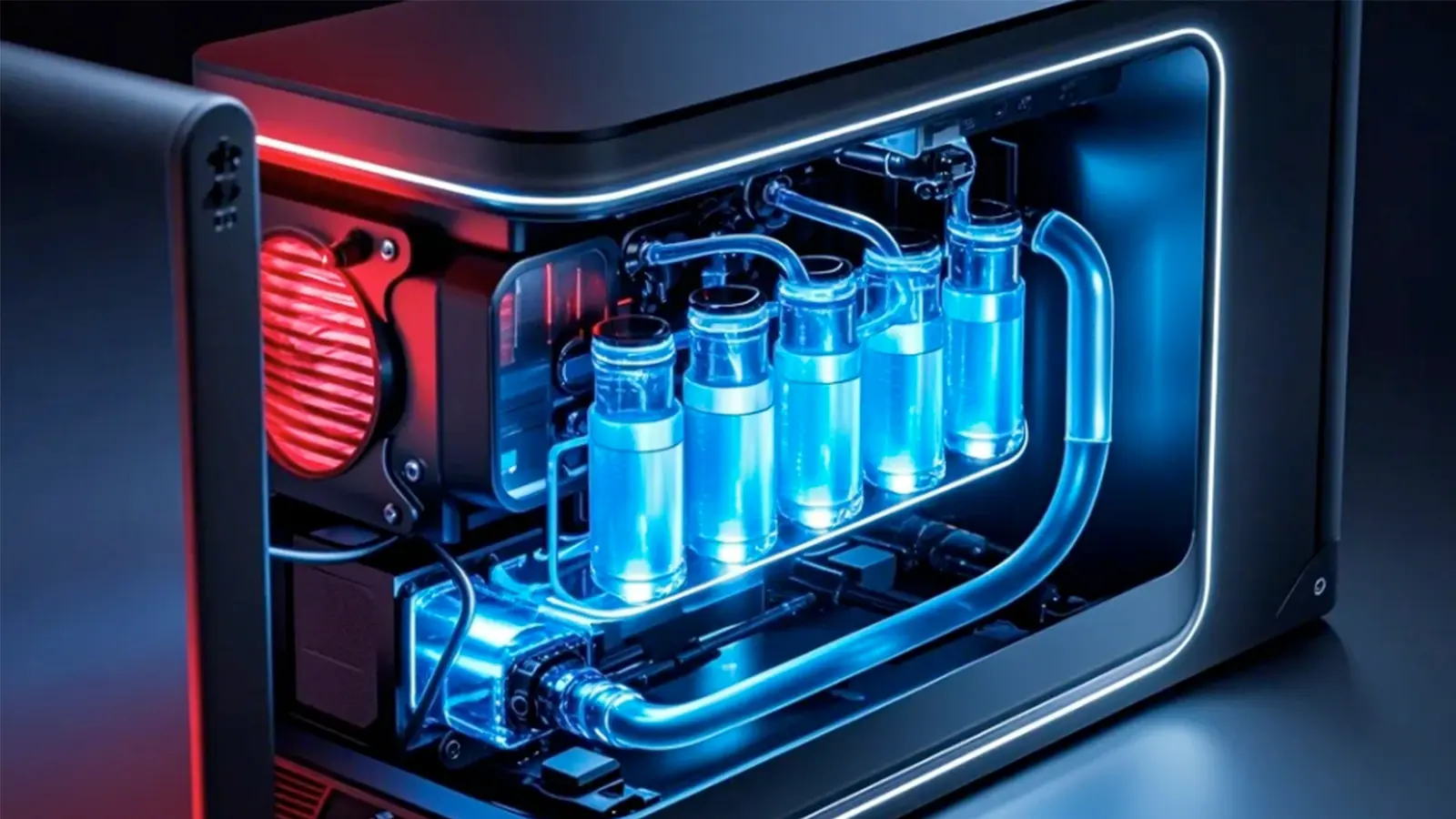 "Fractal Design Meshify 2 XL water-cooled case, mesh front panel, supports 480mm radiator"
