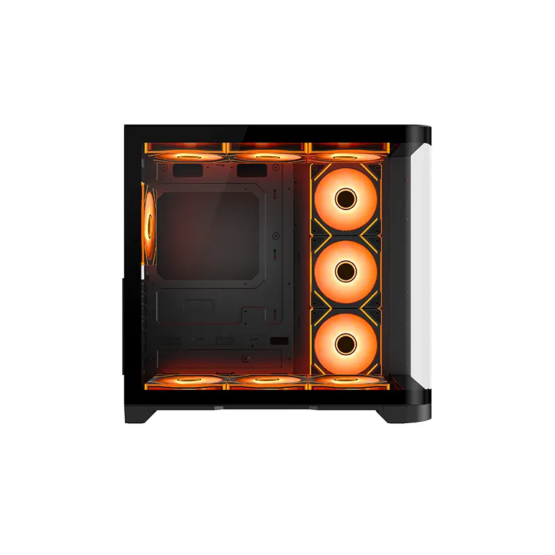 K-Canopy Plus The curved-screen glass "seaview" computer case